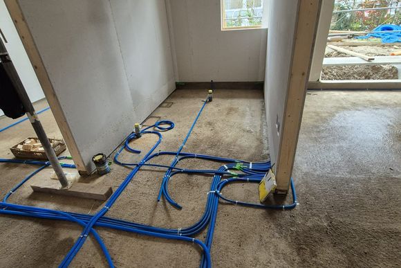 Verrohrung Wohnung EG
